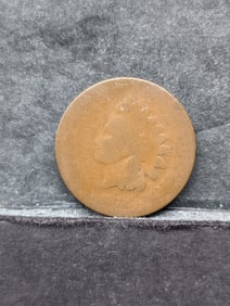1872 Indian Head Cent - AVERAGE CIRC - KEY DATE!