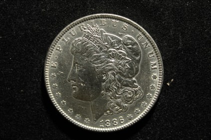 1886 Morgan Silver Dollar