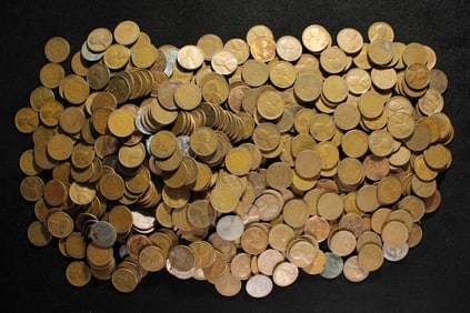 Bag of 500 Lincoln Wheat Cents