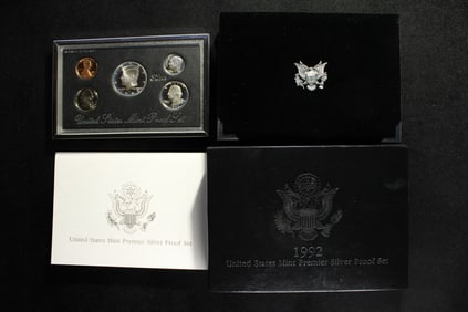 1992-S U.S. Mint Premier Silver Proof Set in OGP w/ COA