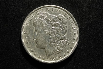 1886 Morgan Silver Dollar