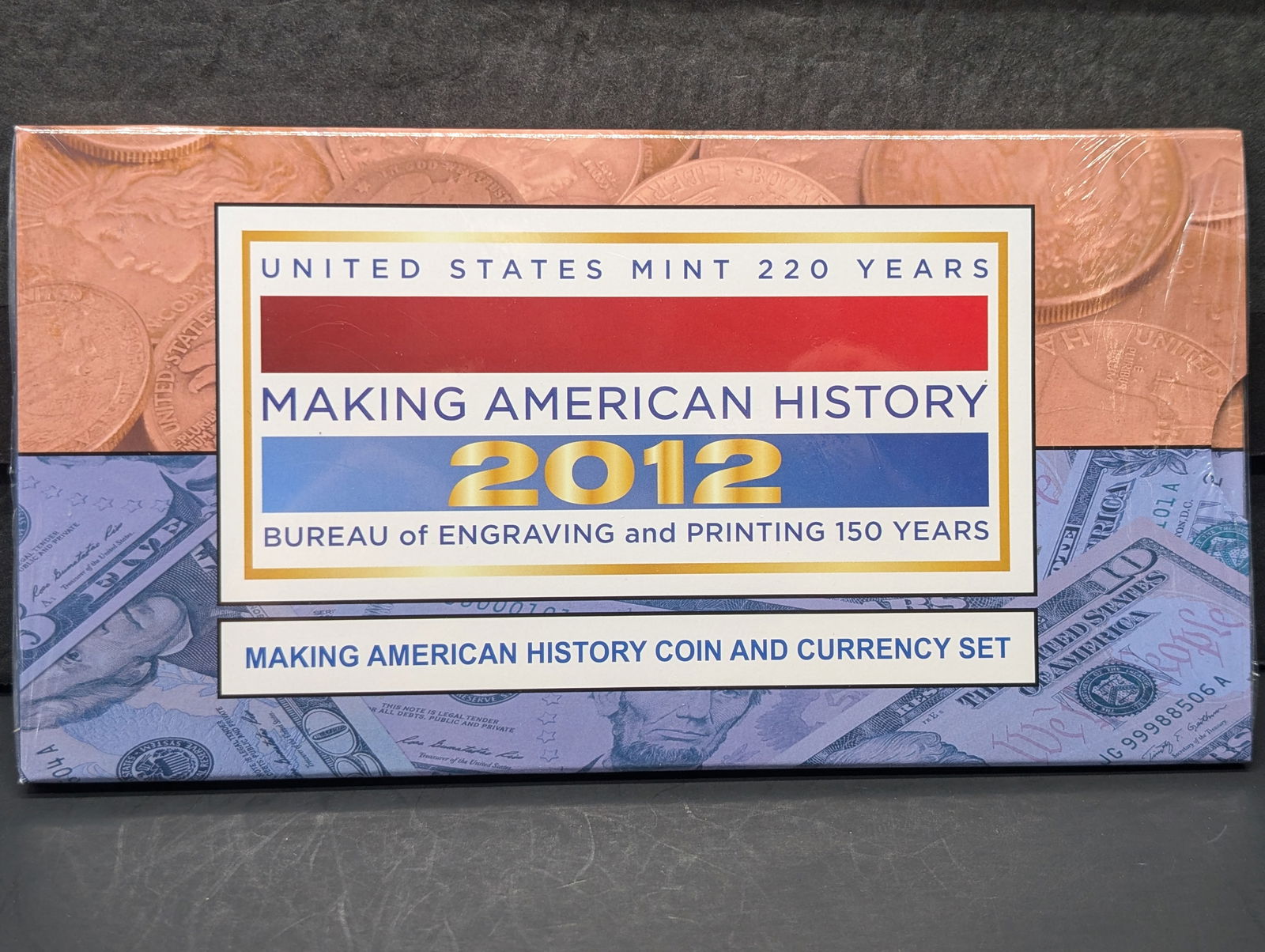 2012 Making American History Coin & Currency Set in OGP w/ COA (SEALED) (1 of 2)