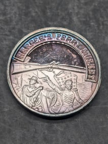 13.5 DWT .999 FINE SILVER Harper's Ferry Musket Designed Coin