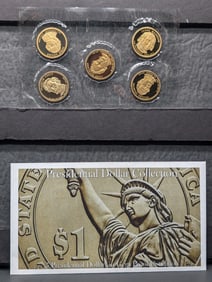Presidential Dollar Collection in Gem Proof Condition