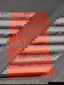 7 Rolls of Lincoln Wheat Cents