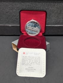1984 PROOF Canada Silver Dollar - 150th Anniv. Of Toronto in OGP