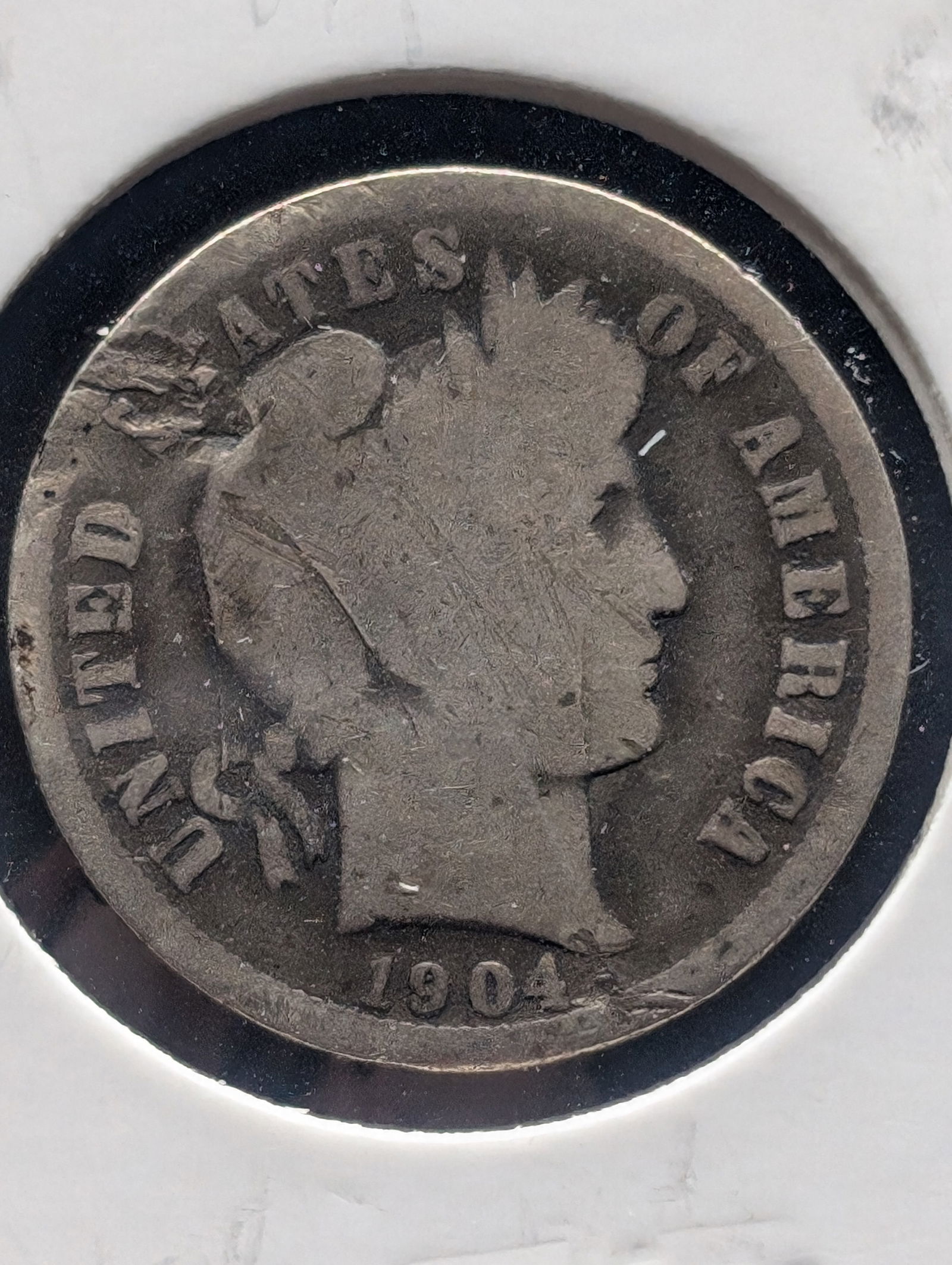 1904 Barber Dime (1 of 2)