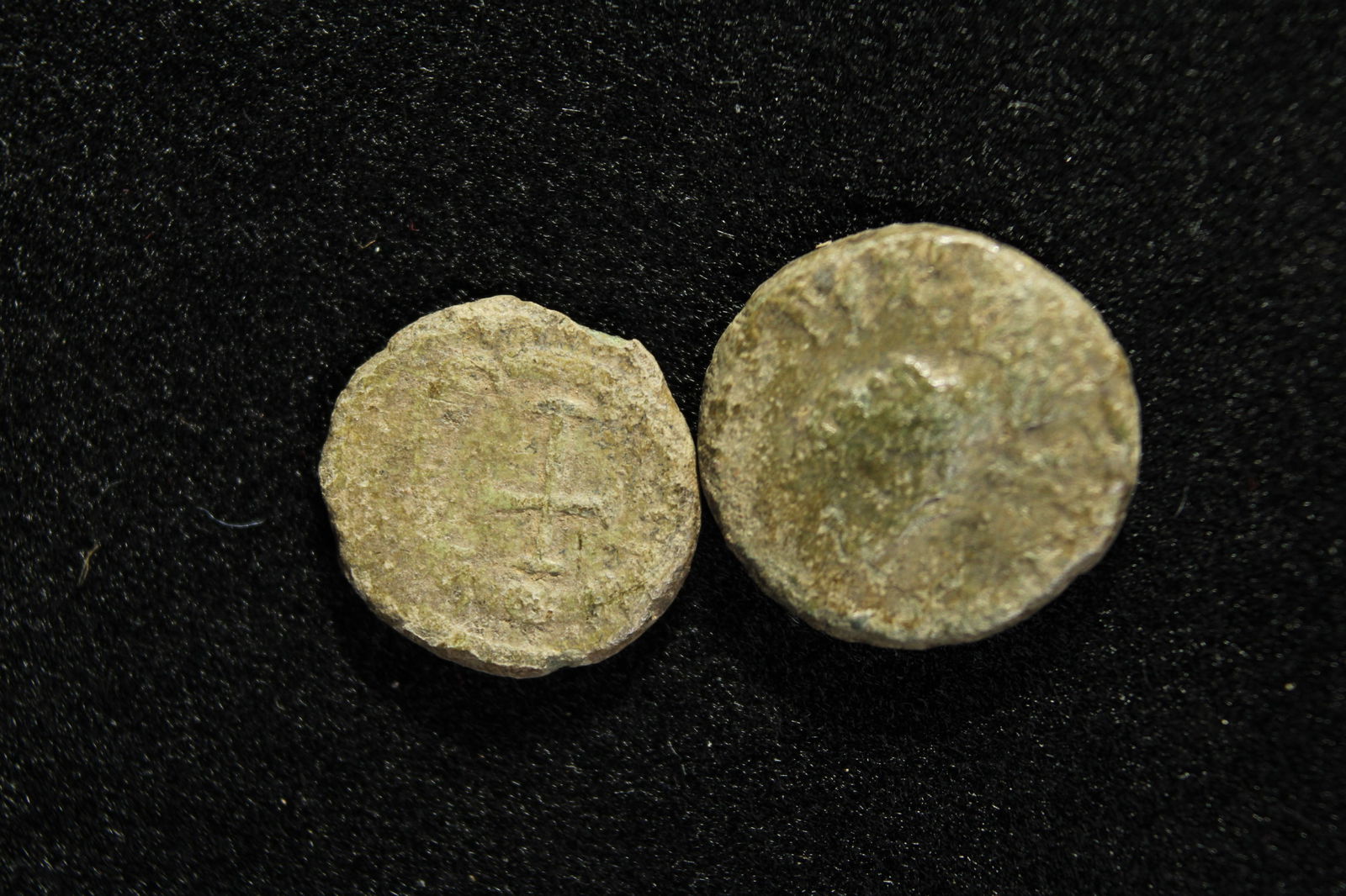 2-Ancient Roman Coins, (100-400 AD), Over 1600 Years Old! (1 of 2)