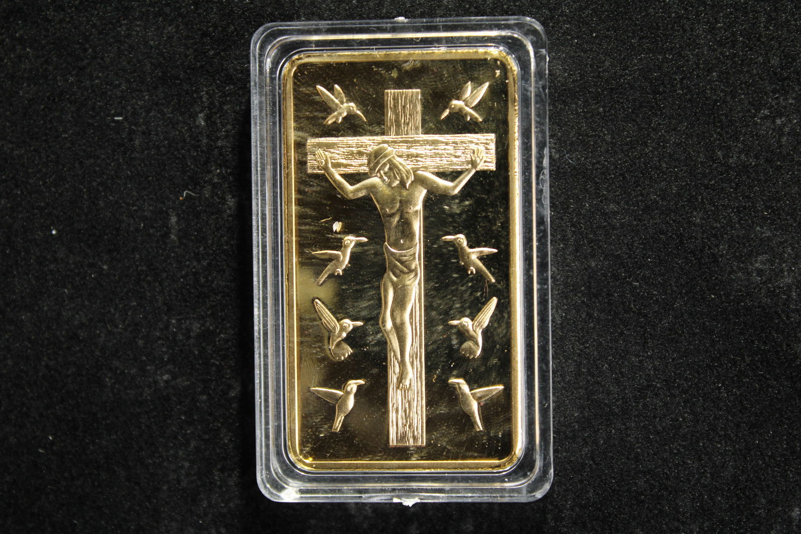 10 Commandments CLAD (.999 Fine Gold CLAD, (100 Mills), BU-New, Novelty (1 of 2)