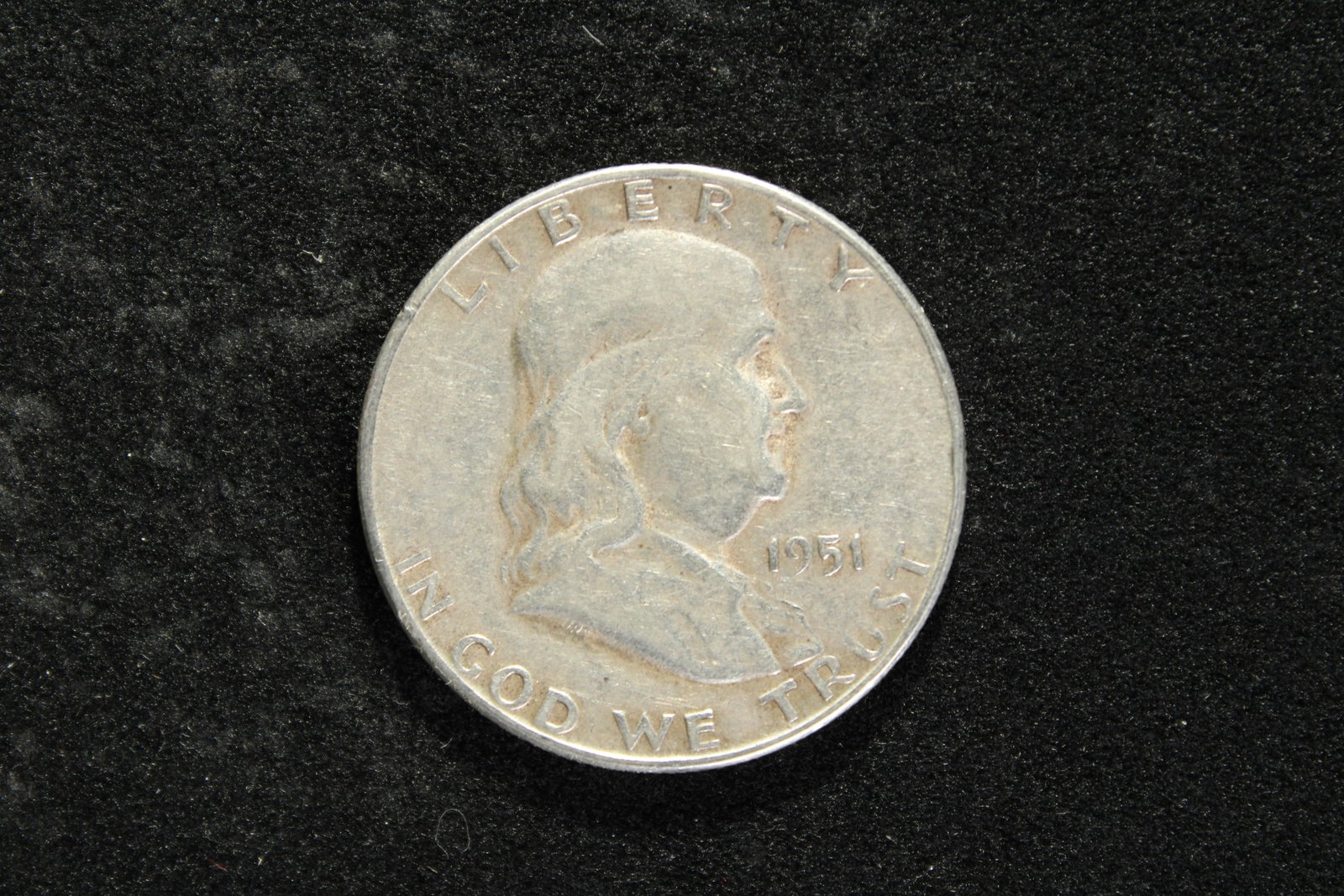 1951-S Franklin Half Dollar: 1951-S Franklin Half Dollar
