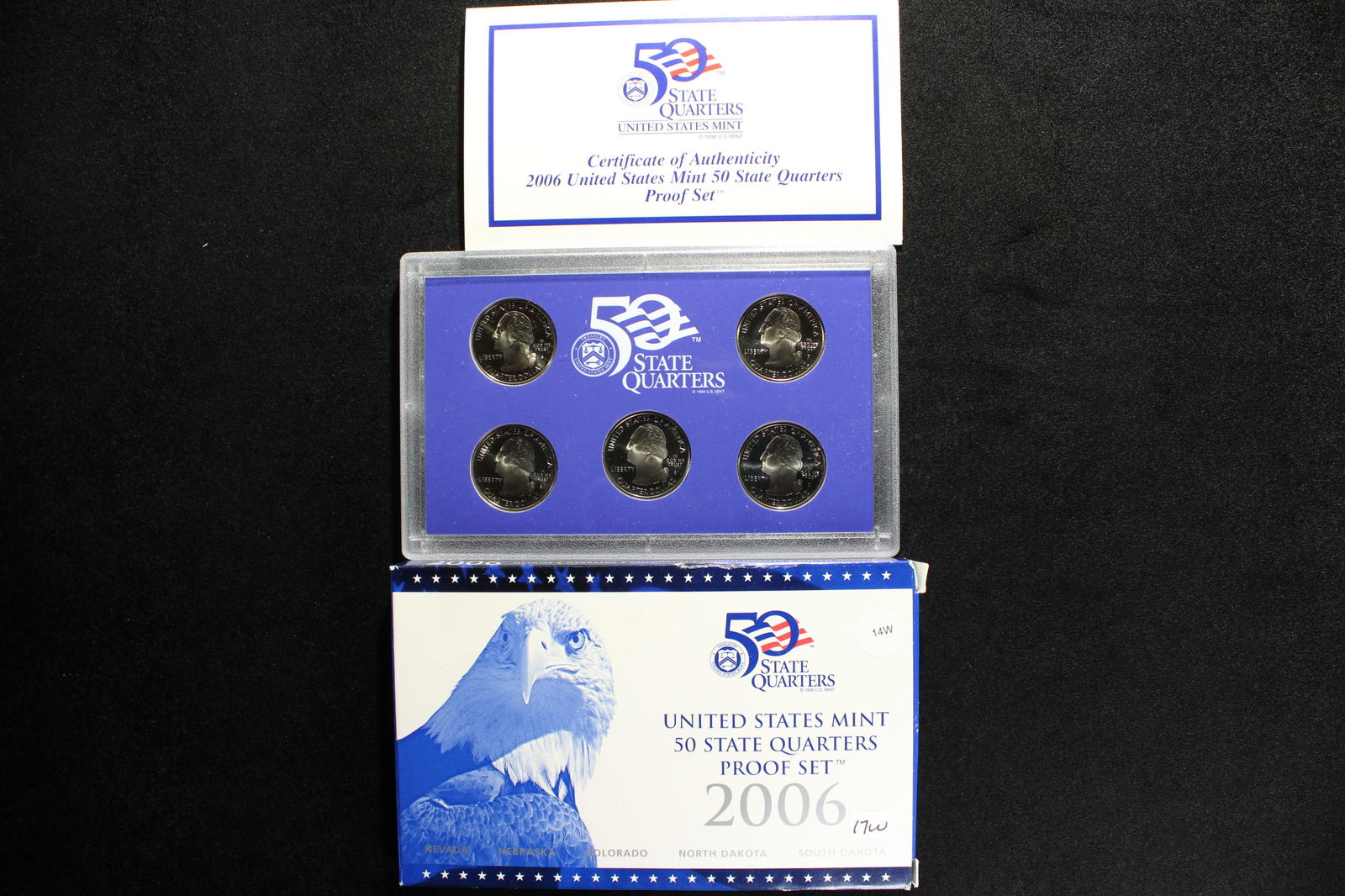 2006-S United States Mint 50 State Quarters Proof Set (1 of 4)
