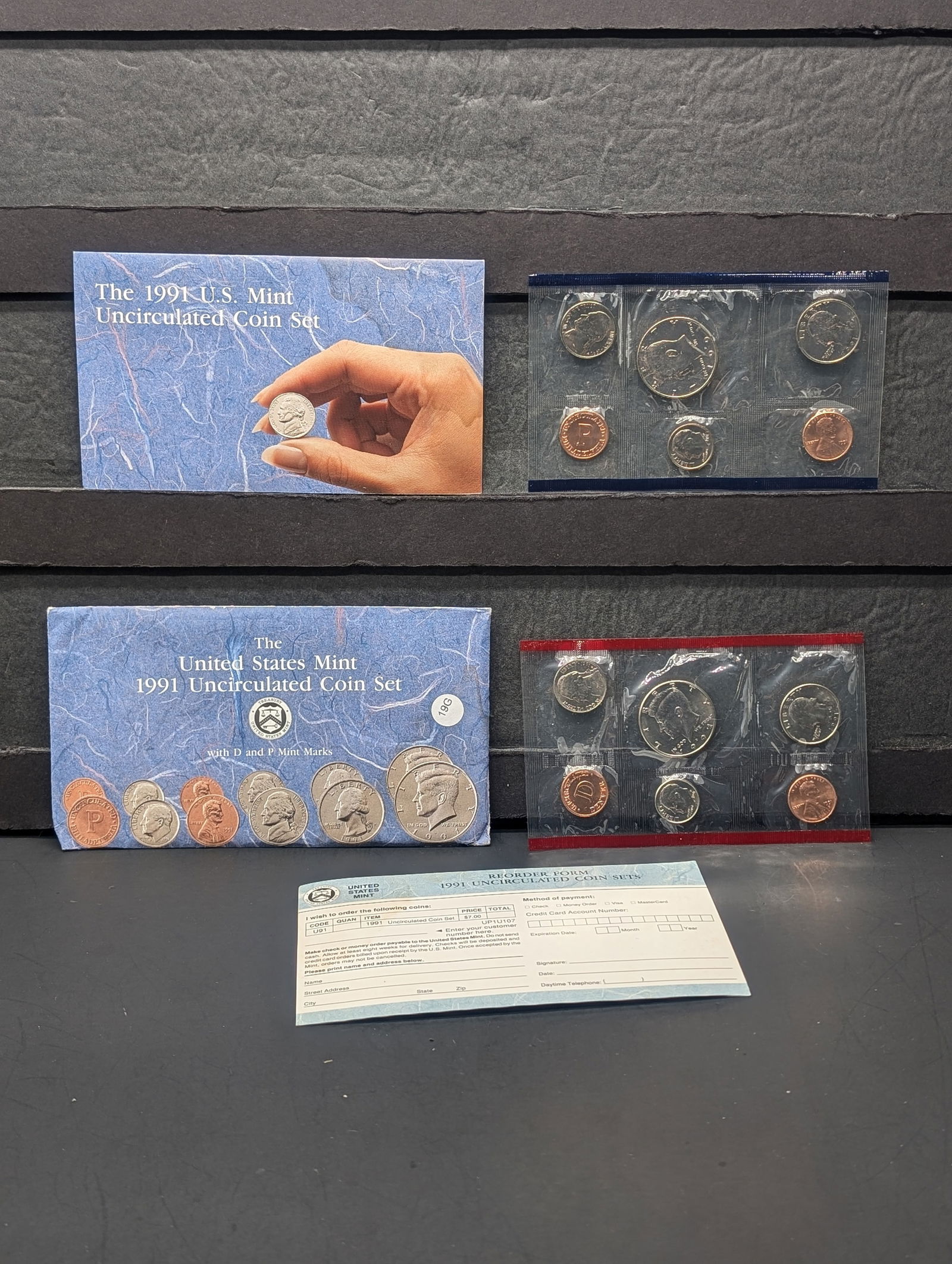 1991 P&D U.S. Mint Uncirculated Set (1 of 5)