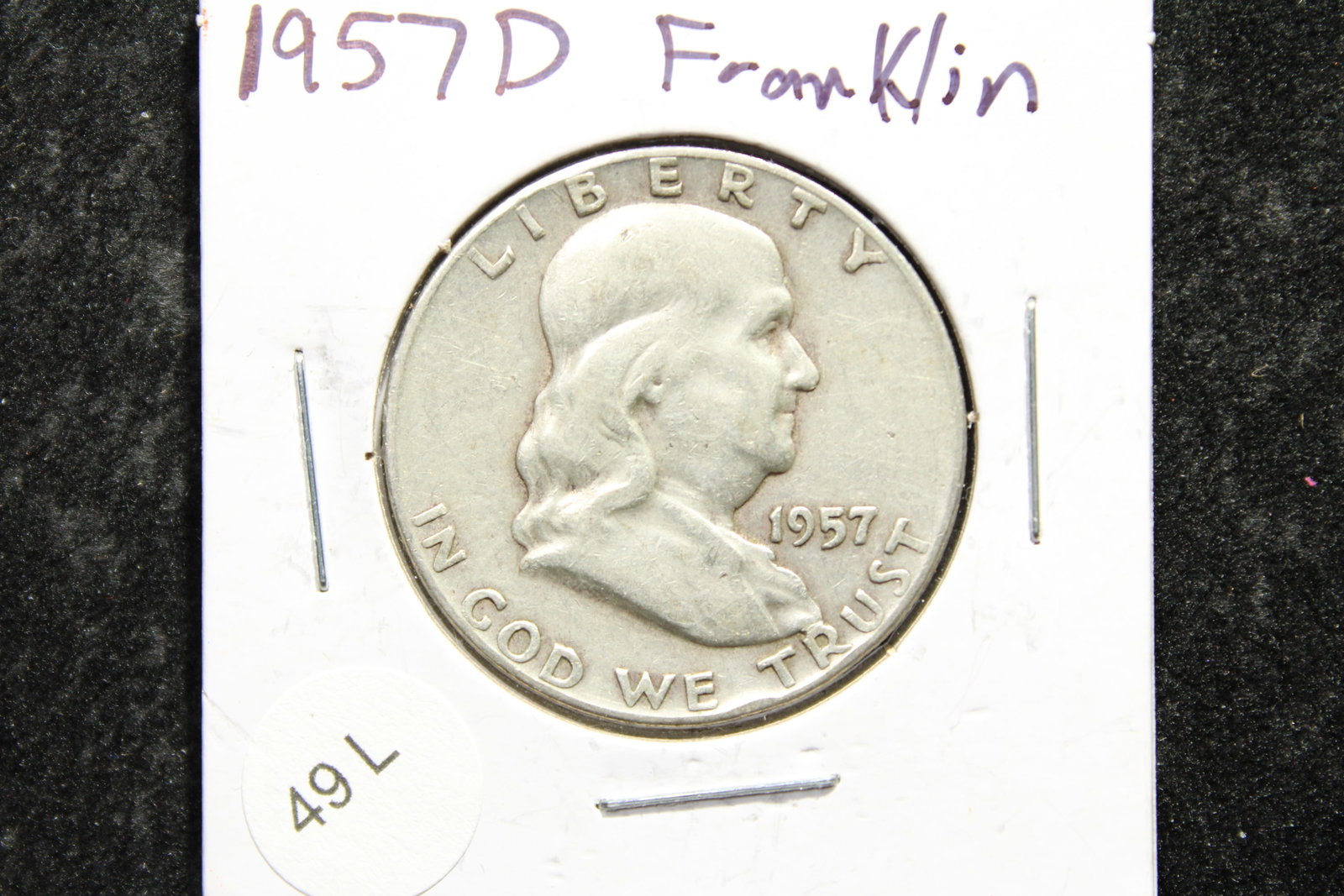 1957 D Franklin Half Dollar: 1957 D Franklin Half Dollar
