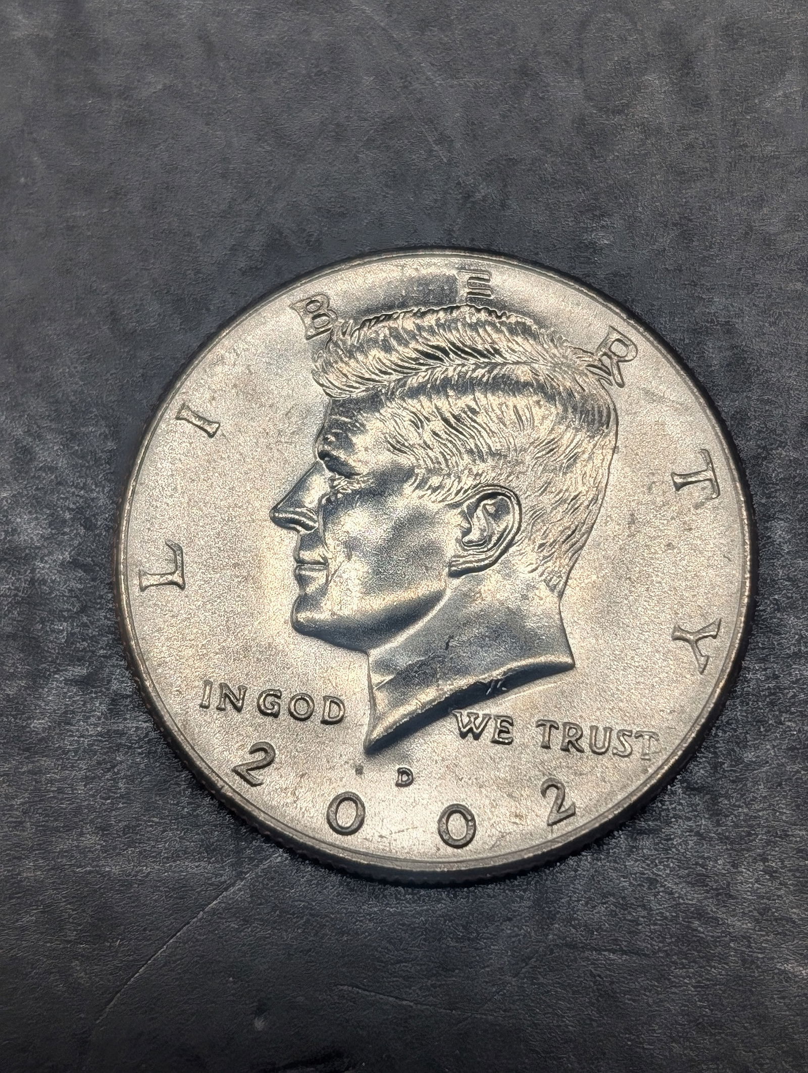 2002-D Kennedy Half Dollar Unc. (1 of 2)