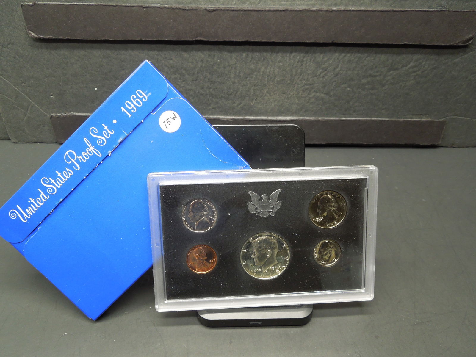 1969 -S US Proof Set w/ the 40% Silver Kennedy Half Dollar (1 of 4)