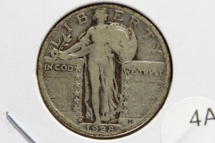 1928-D Standing Liberty Quarter.