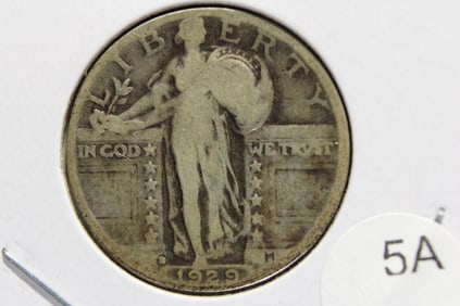 1929-D Standing Liberty Quarter.