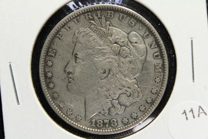 1878 Morgan Dollar.