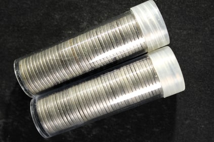 80 Jefferson Nickels (40) 1959-D, (25) 1958-D, (9) 1958-P, (2) 1957-D, (4) 1959-P,