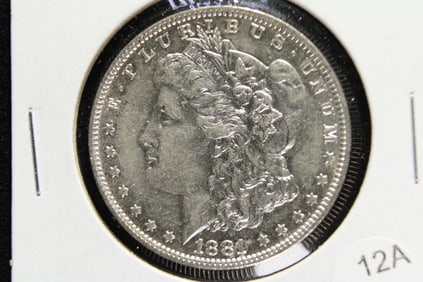 1881-O Morgan Dollar.
