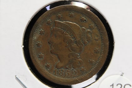 1852 Large Cent.