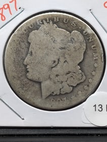 1897-O Morgan Silver Dollar