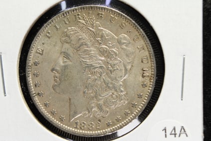 1882-O Morgan Dollar.