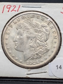 1921-S Morgan Silver Dollar