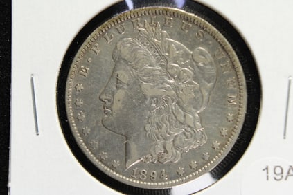 1894-O Morgan Dollar.