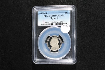 1979-S Type 1 Jefferson Nickel.  PCGS PR69DCAM.