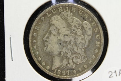 1897-O Morgan Dollar.
