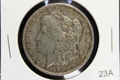 1904-O Morgan Dollar.