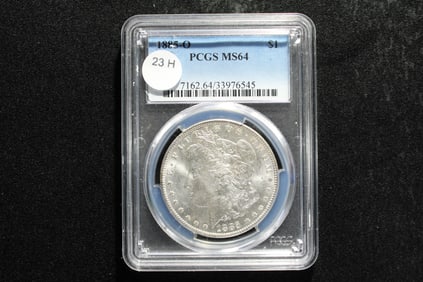 1885-O Morgan Dollar PCGS MS 64