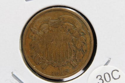 1867 Two Cents.