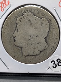 1886 O Morgan Silver Dollar