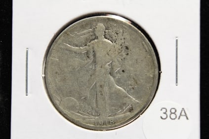 1918-S Walking Liberty Half Dollar.