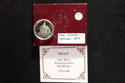 1982-S Silver Commemorative Half Dollar.