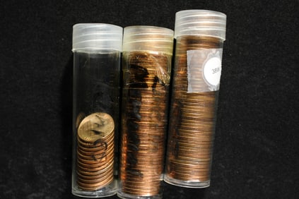 Approx. 110 - 1968 P,D, & S Lincoln Memorial Cents Red Unc.