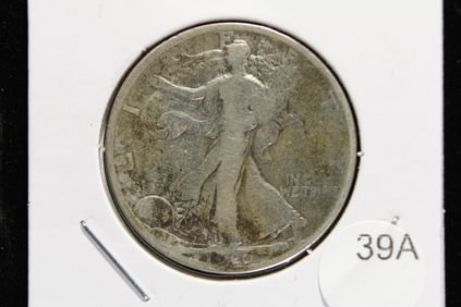 1920 Walking Liberty Half Dollar.