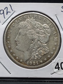 1921 S Morgan Silver Dollar