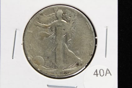 1928-S Walking Liberty Half Dollar.