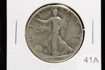 1933-S Walking Liberty Half Dollar.