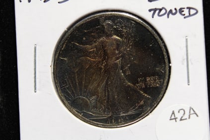 1943-D Walking Liberty Half Dollar.
