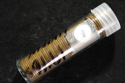 50 - 1946-S Shell Brass Lincoln Wheat Cents