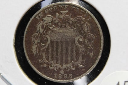 1883 Shield Nickel.