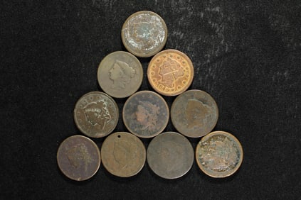 10  Cull Large Cents.
