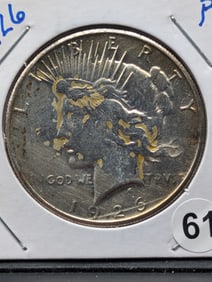 1926 P Peace Silver Dollar