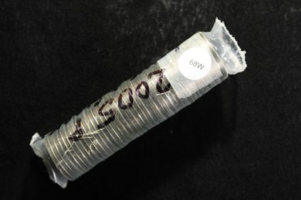 40 - 2005 -P Ocean In View Nickels In Shrink Wrapped Bank Roll