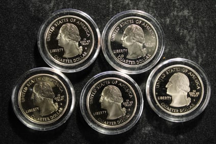 5 - 2007-S Washington Proof State Quarters Clad