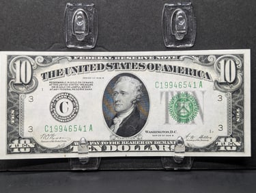 $10 bill Series 1928 B Uncirculated